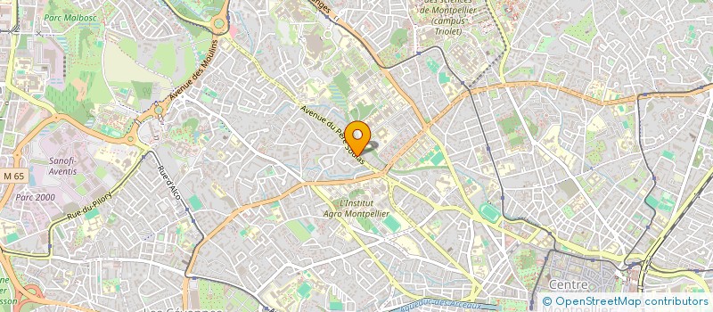 localisation de l'entreprise PRO PER MET à MONTPELLIER