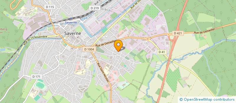 localisation de l'entreprise PRO PERFORMANCES  MAENNOLSHEIM