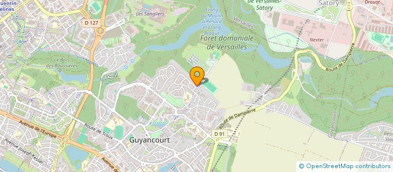 localisation de l'entreprise PRO PERSONA  GUYANCOURT