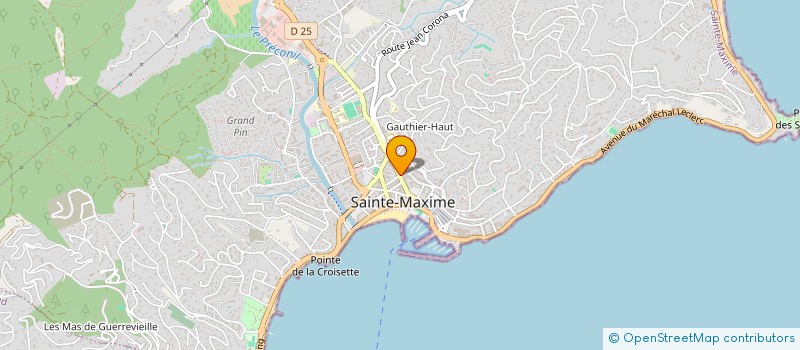 localisation de l'entreprise PRO PHONE à SAINTE-MAXIME