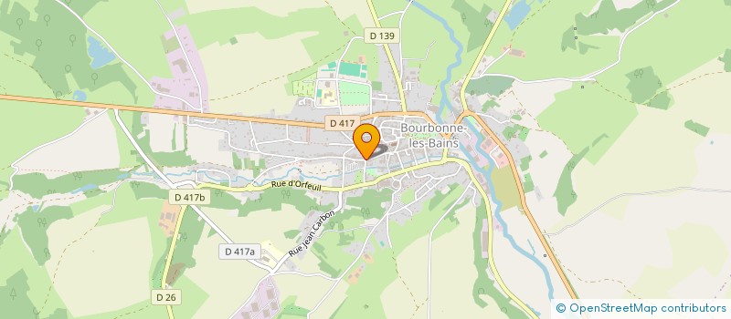 localisation de l'entreprise PRO-PHOTO à BOURBONNE-LES-BAINS
