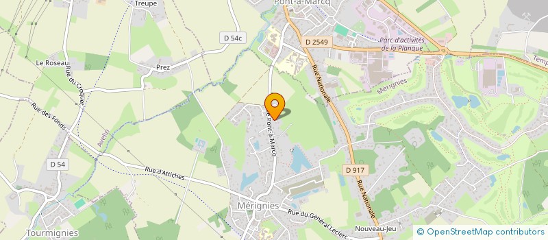 localisation de l'entreprise PRO PLAMADA à LILLE