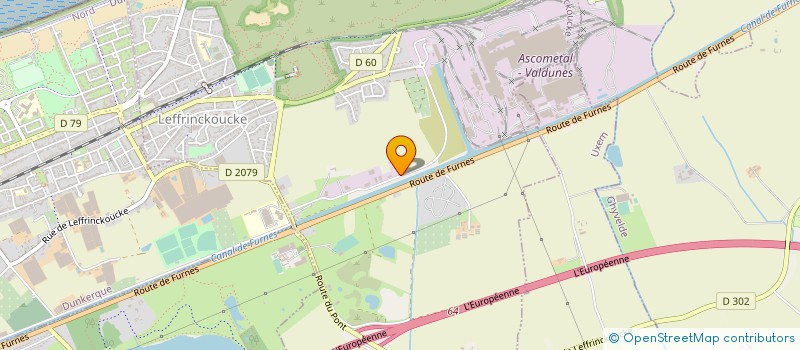 localisation de l'entreprise PRO POELE DISTRIBUTION  LEFFRINCKOUCKE