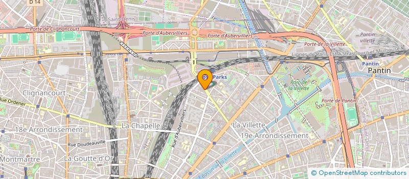 localisation de l'entreprise PRO-PORTAGE  PARIS