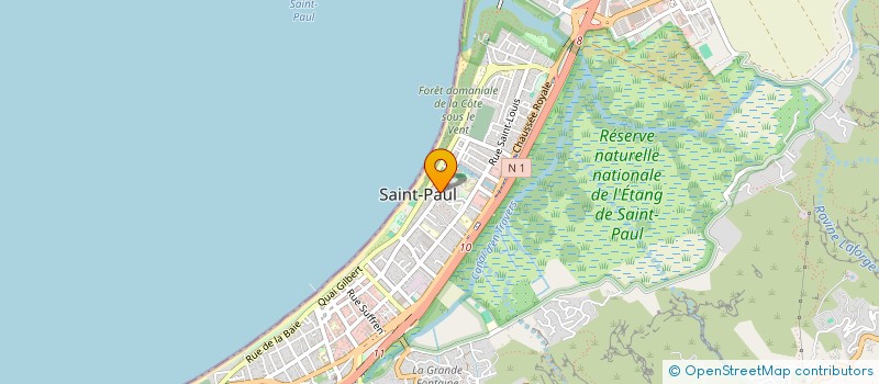 localisation de l'entreprise PRO POS'  SAINT-PAUL