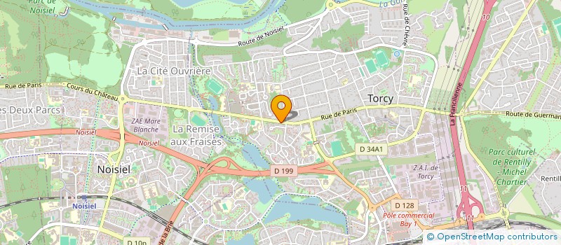 localisation de l'entreprise PRO POSE  TORCY