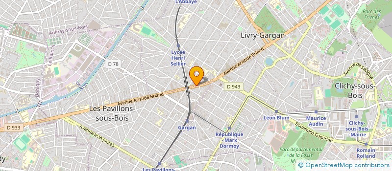 localisation de l'entreprise PRO POSE à LIVRY-GARGAN