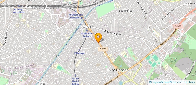 localisation de l'entreprise PRO-POSE à LIVRY-GARGAN