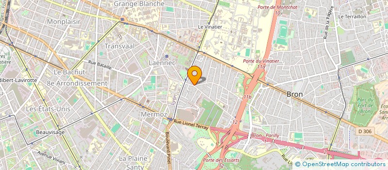 localisation de l'entreprise PRO'POSE à BRON