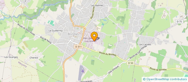 localisation de l'entreprise PRO POSE à BRINDAS