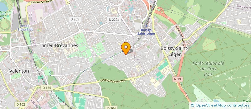 localisation de l'entreprise PRO'POSE à LIMEIL-BREVANNES