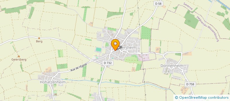 localisation de l'entreprise PRO-POSE  WINGERSHEIM LES QUATRE BANS