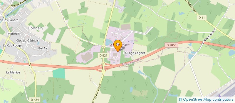 localisation de l'entreprise PRO'POSE à FAY-AUX-LOGES