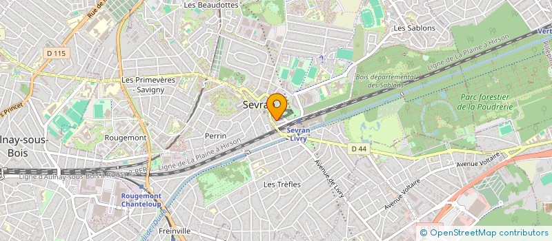localisation de l'entreprise PRO-PRESTATION à SEVRAN