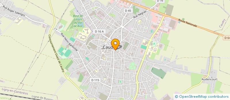 localisation de l'entreprise PRO PRIMEURS  CAUDRY