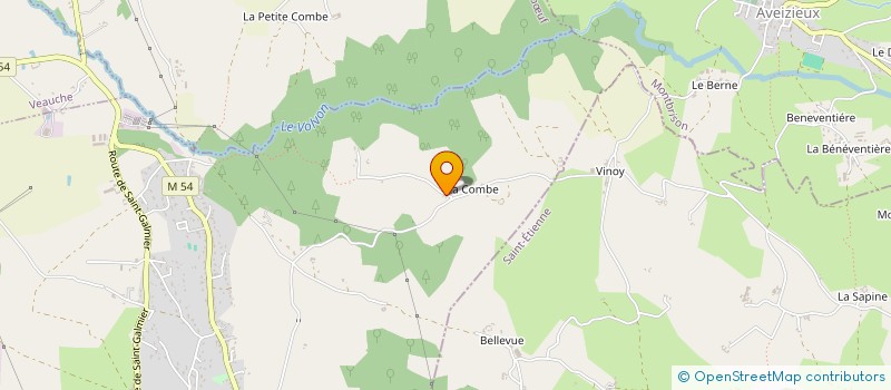 localisation de l'entreprise PRO-PULSE  SAINT-BONNET-LES-OULES