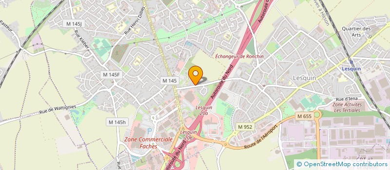 localisation de l'entreprise PRO'PULSION à LESQUIN