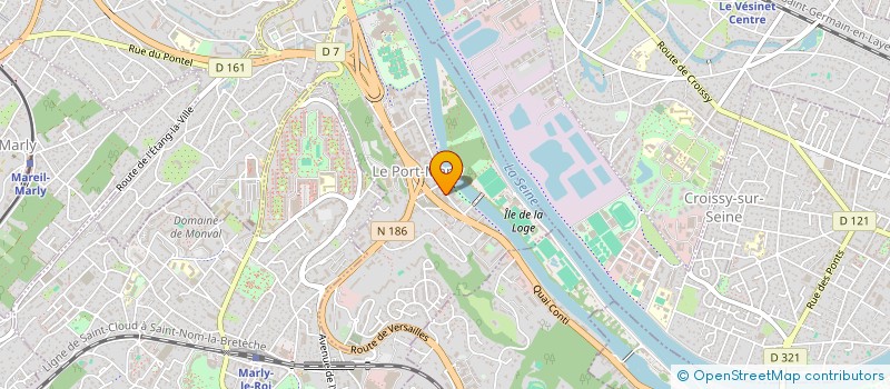 localisation de l'entreprise PRO PULSION  LE PORT-MARLY