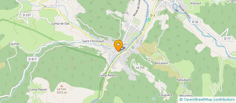 localisation de l'entreprise PRO-PULSIONS à SEIX