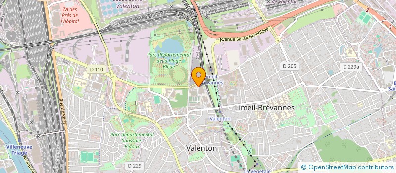 localisation de l'entreprise PRO PUNAISE SERVICE  VALENTON