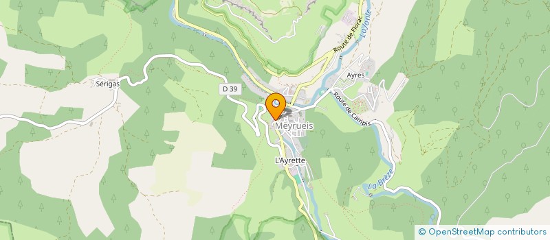 localisation de l'entreprise PRO R.C.E LOZERE  MENDE