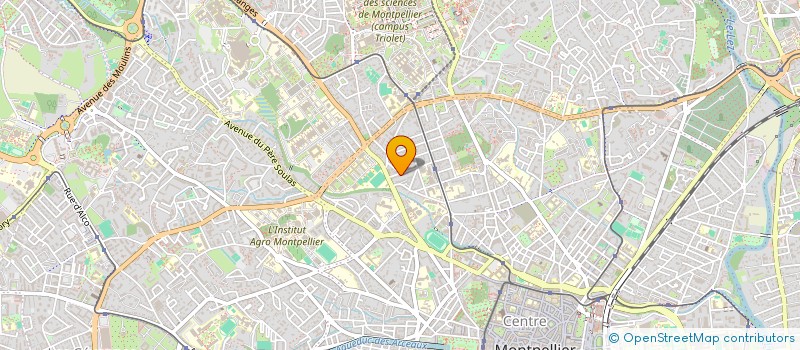 localisation de l'entreprise PRO-R-S  MONTPELLIER