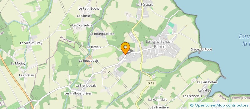 localisation de l'entreprise PRO RANCE  LANGROLAY-SUR-RANCE