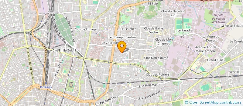 localisation de l'entreprise PRO RATIO à ORLEANS