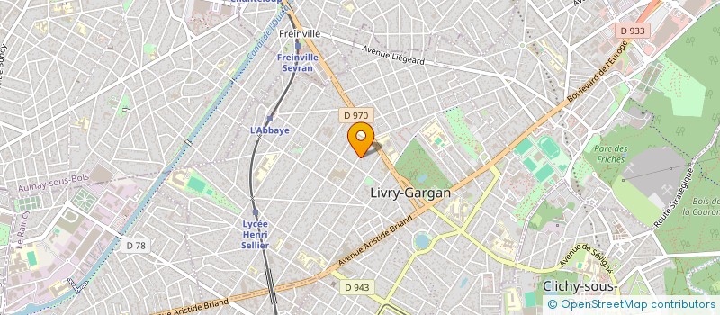 localisation de l'entreprise PRO RAVALEMENT à LIVRY-GARGAN