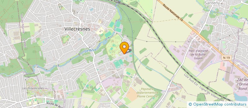 localisation de l'entreprise PRO-REMORQUAGE  VILLECRESNES