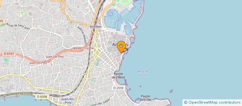 localisation de l'entreprise PRO RENO à ANTIBES