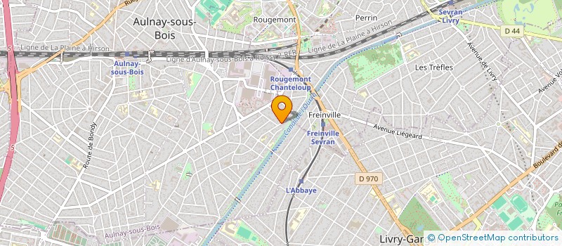 localisation de l'entreprise PRO RENO'V FENETRE à AULNAY-SOUS-BOIS