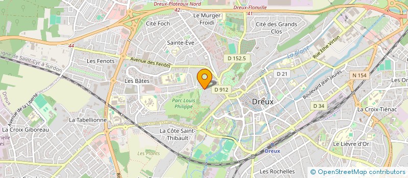 localisation de l'entreprise PRO RENOV 28 à DREUX