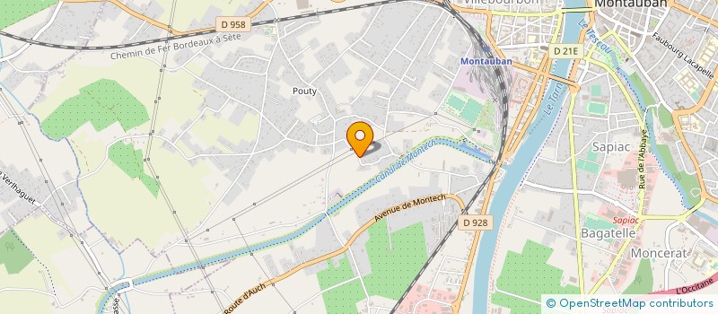 localisation de l'entreprise PRO RENOV 82 à MONTAUBAN