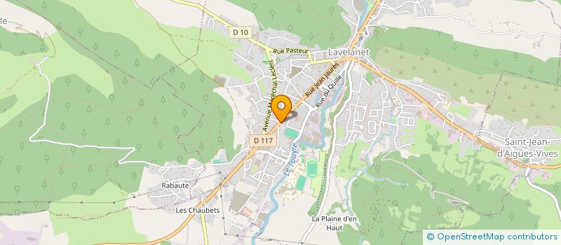 localisation de l'entreprise PRO RENOV à LAVELANET