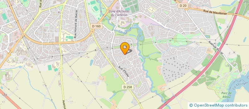 localisation de l'entreprise PRO RENOV à CHOLET