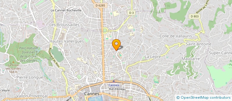 localisation de l'entreprise PRO RENOV  CANNES