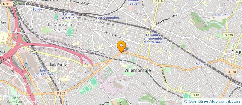 localisation de l'entreprise PRO RENOV  BAGNOLET