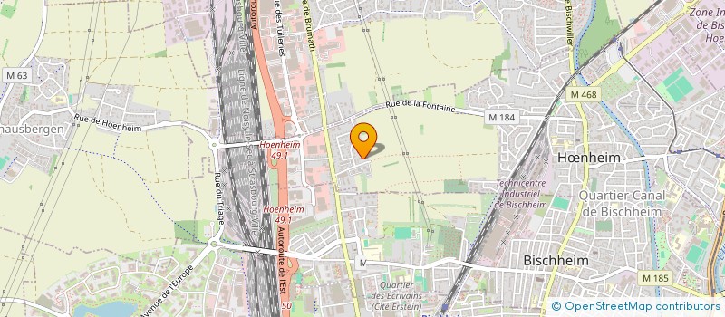 localisation de l'entreprise PRO RENOV EST  HNHEIM