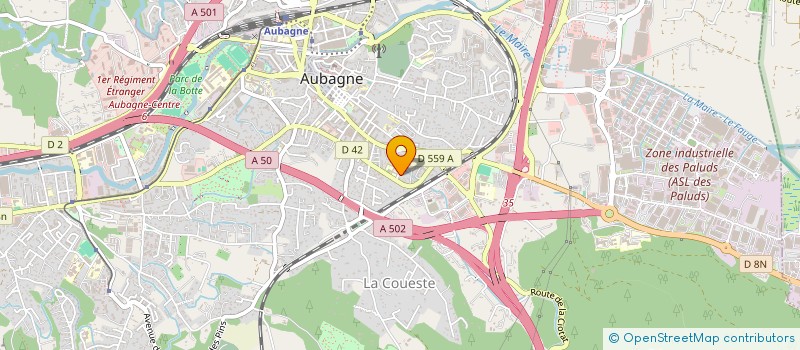 localisation de l'entreprise PRO RENOV HABITAT à AUBAGNE