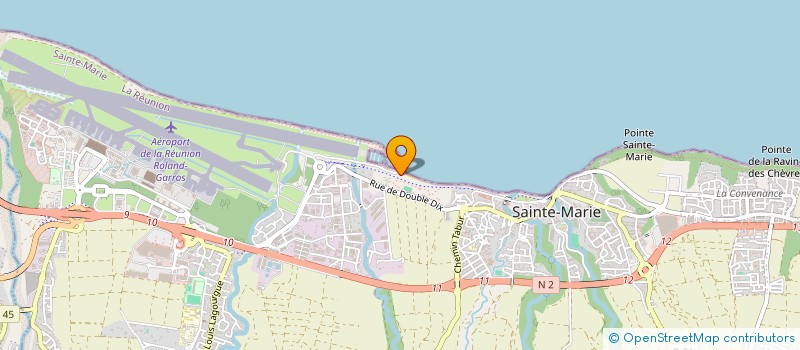 localisation de l'entreprise PRO RENOV HABITAT à SAINTE-MARIE