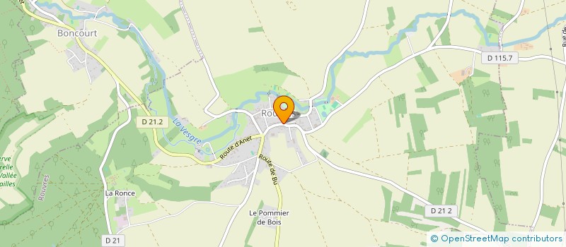 localisation de l'entreprise PRO RENOVATE à ROUVRES