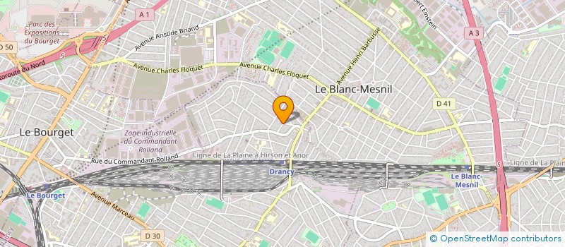 localisation de l'entreprise PRO RENOVATIONS à DRANCY