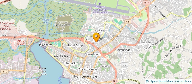 localisation de l'entreprise PRO-RENTAL à LES ABYMES