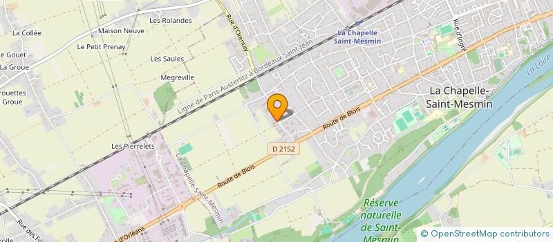 localisation de l'entreprise PRO RESINE SARL à SAINT-JEAN-DE-LA-RUELLE