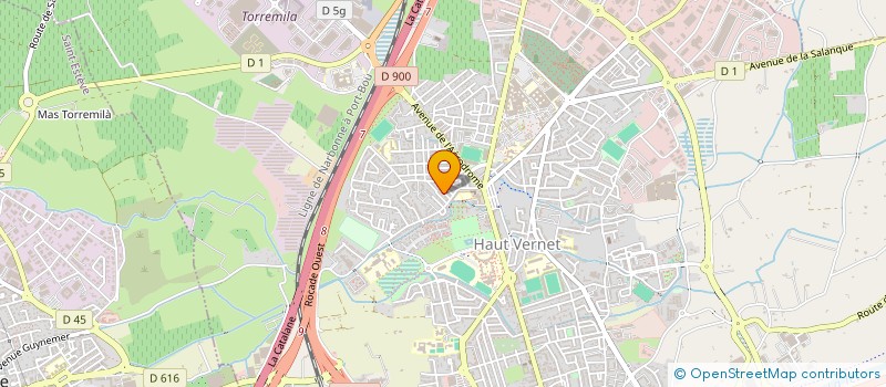 localisation de l'entreprise PRO RESTO SERVICE 66  PERPIGNAN