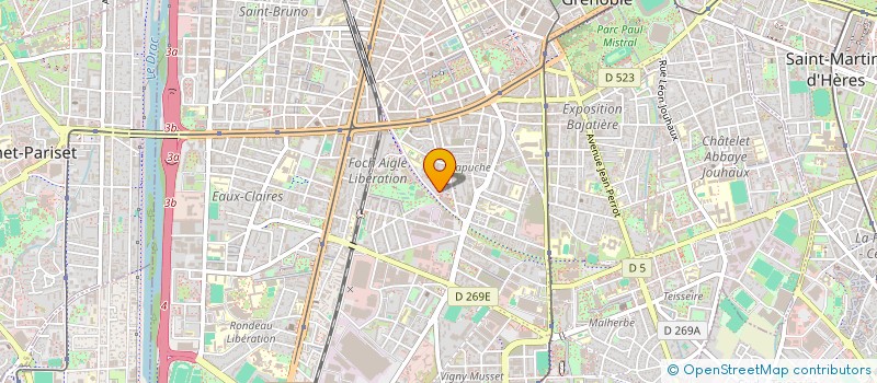 localisation de l'entreprise PRO REVET  GRENOBLE