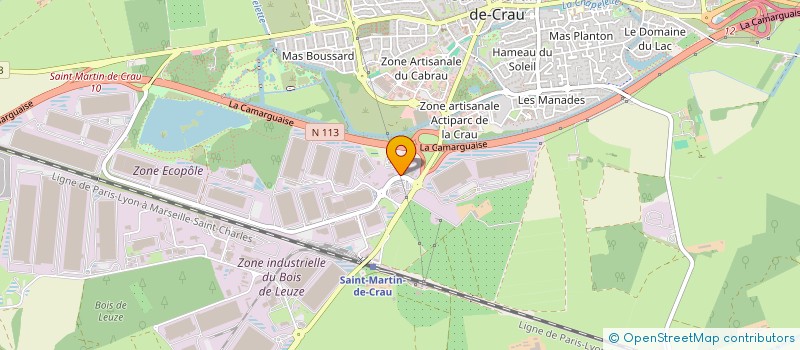 localisation de l'entreprise PRO-RH SOLUTIONS à SAINT-MARTIN-DE-CRAU