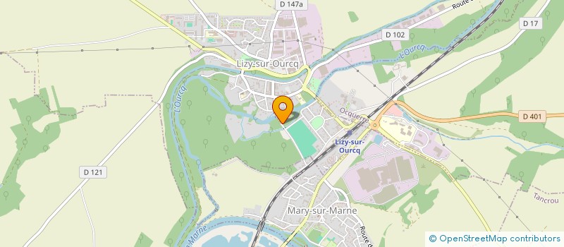 localisation de l'entreprise PRO-SANTE LIZY  LIZY-SUR-OURCQ