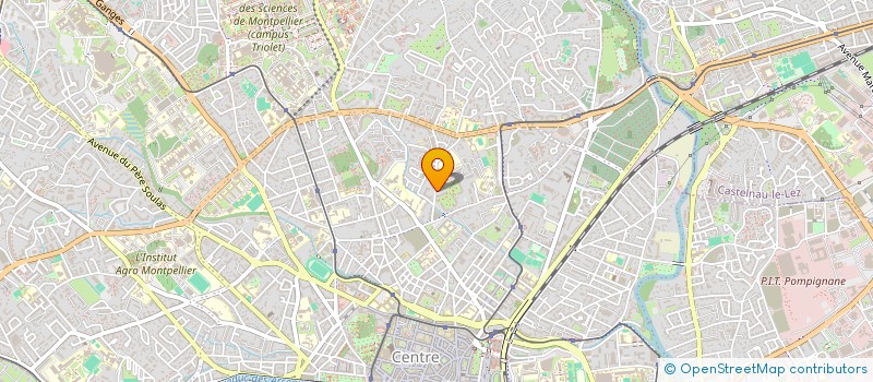 localisation de l'entreprise PRO SANTE TOP à MONTPELLIER